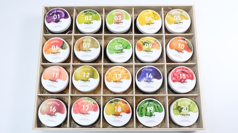 FRU+TAS ノンニコチンシーシャフレーバー プレゼント用ギフトセット