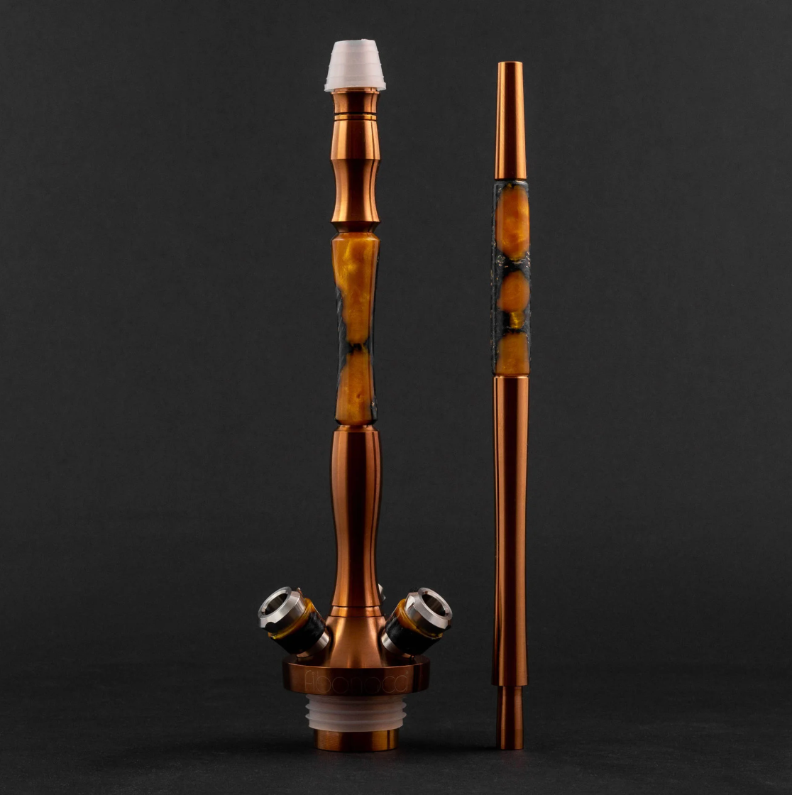 Union Hookah Fibonacci PVD Bronze