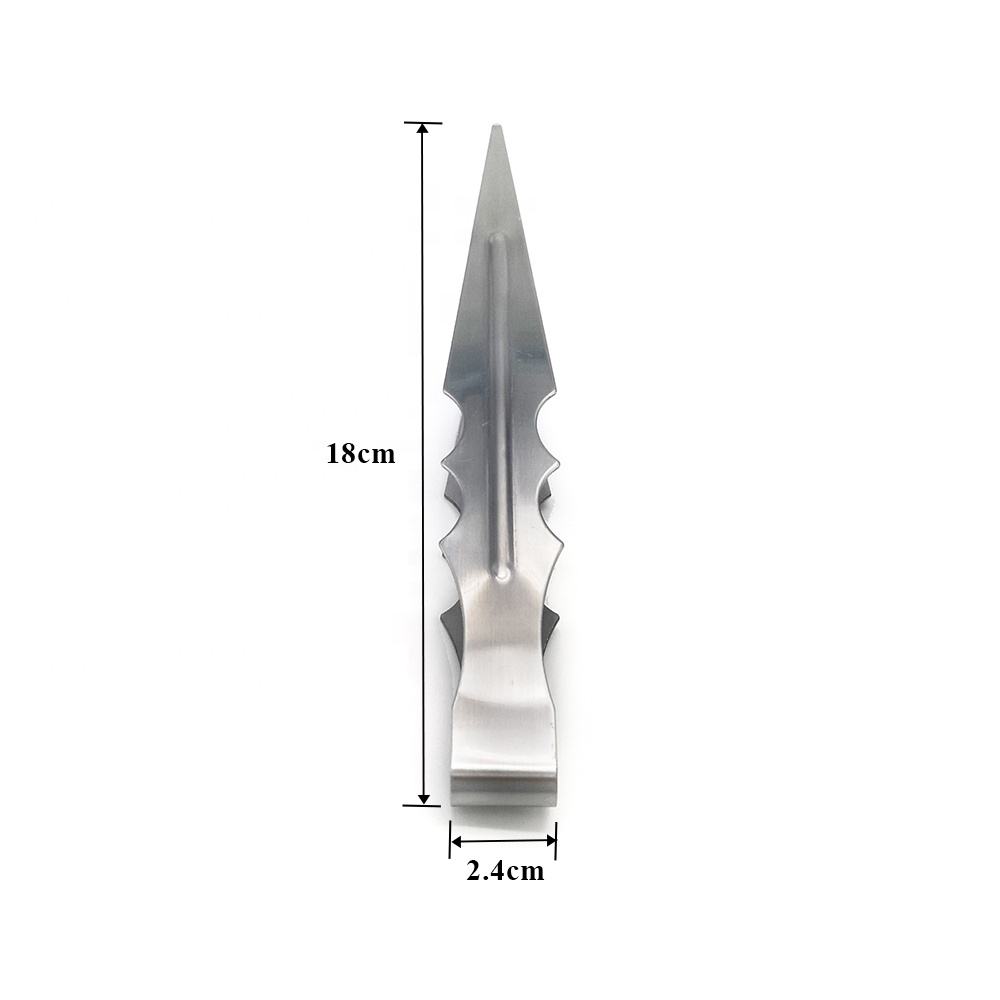 シーシャ用トング ステンレスシルバー 18cm