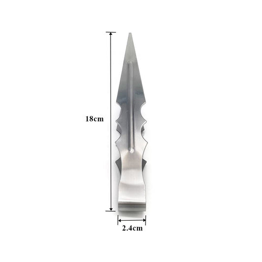 シーシャ用トング ステンレスシルバー 18cm