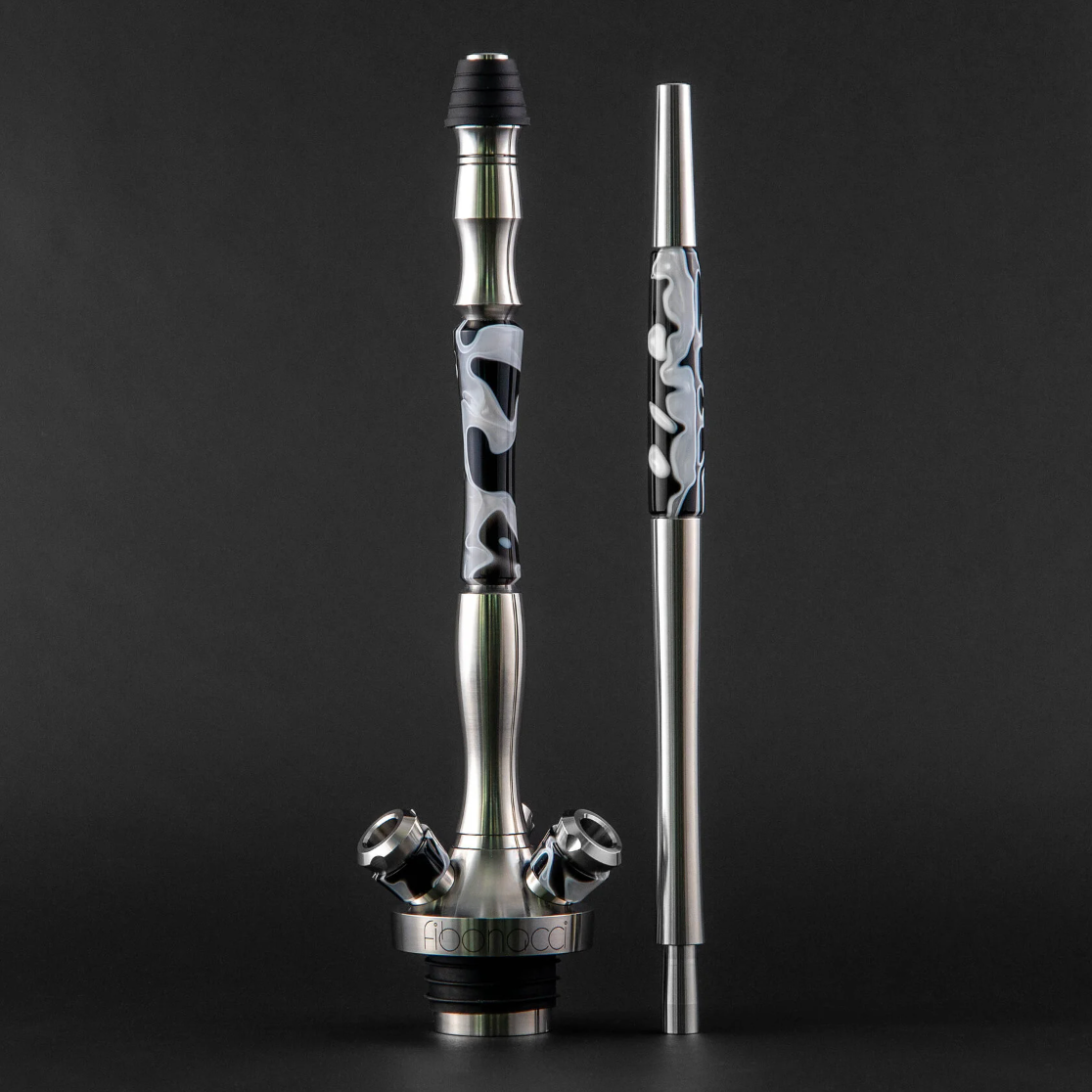 Union Hookah Fibonacci Acrylic BlackⅡ
