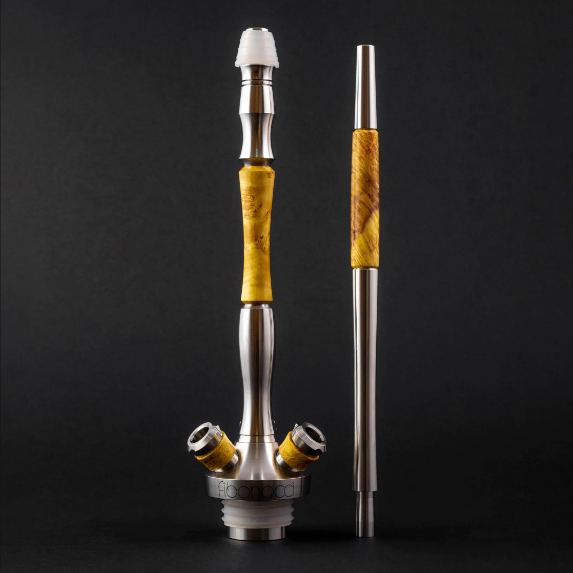 UNION HOOKAH Fibonacci Stabilized Wood Yellow