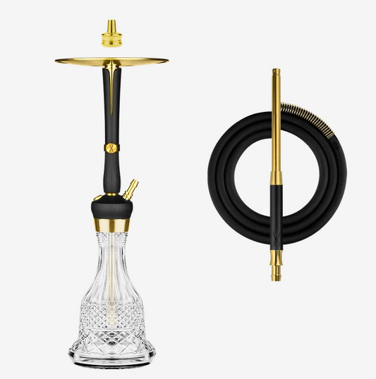 Hoob Enzo Black × Gold（Bell Pro Carved glass v2セット）