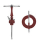 Hoob Mars Mini Wine Red x Stainless Steel