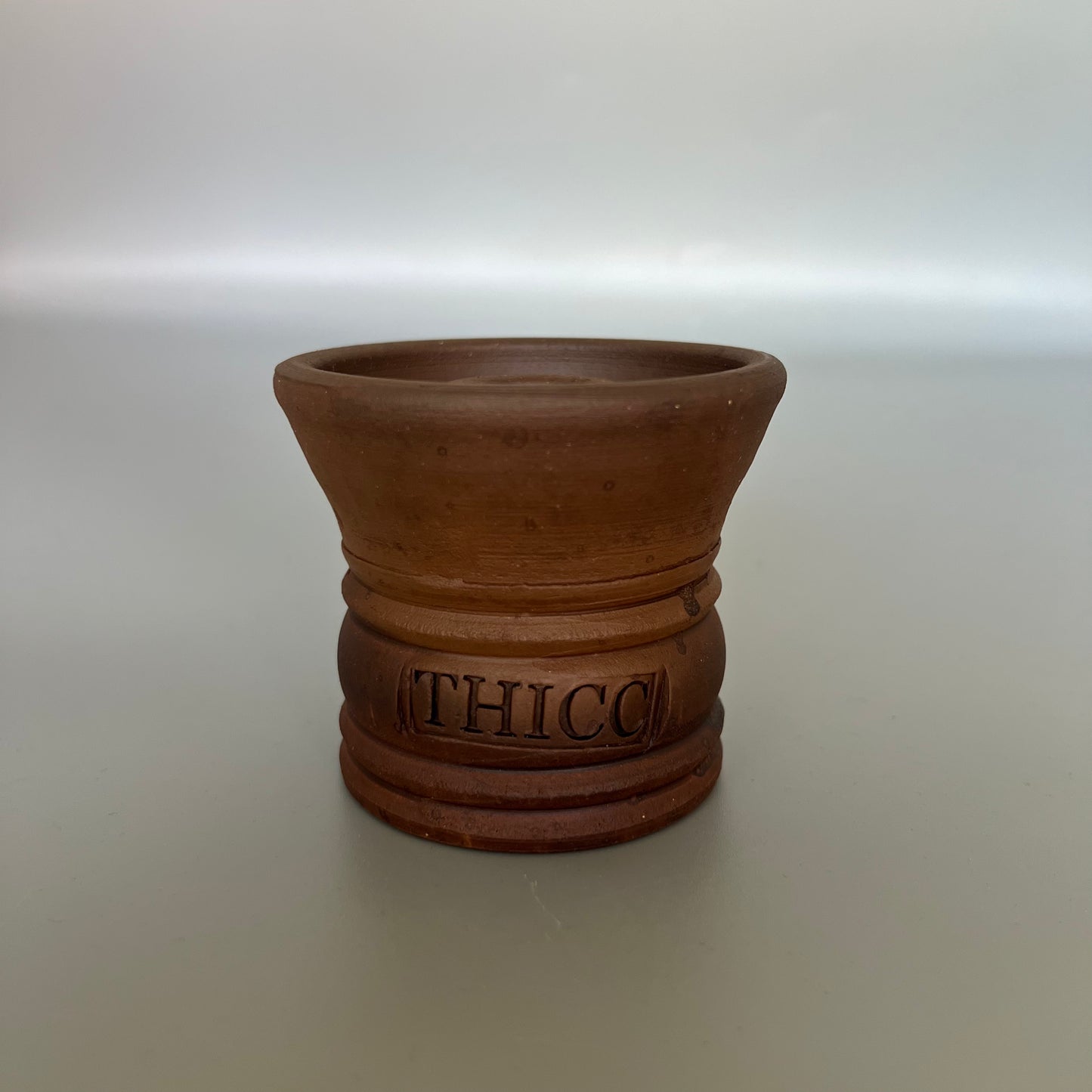 Thicc Phunnel Prototype B 赤土ミルク釉  -Thicc Bowl- シックボウル プロトタイプ-