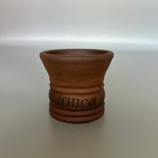 Thicc Phunnel Prototype B 赤土ミルク釉 -Thicc Bowl- シックボウル プロトタイプ-