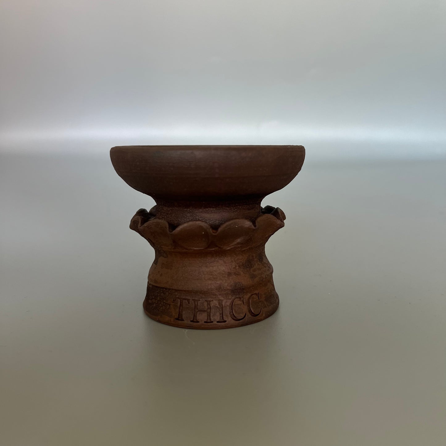 Thicc Phunnel Prototype A 赤土ミルク釉  -Thicc Bowl- シックボウル プロトタイプ-