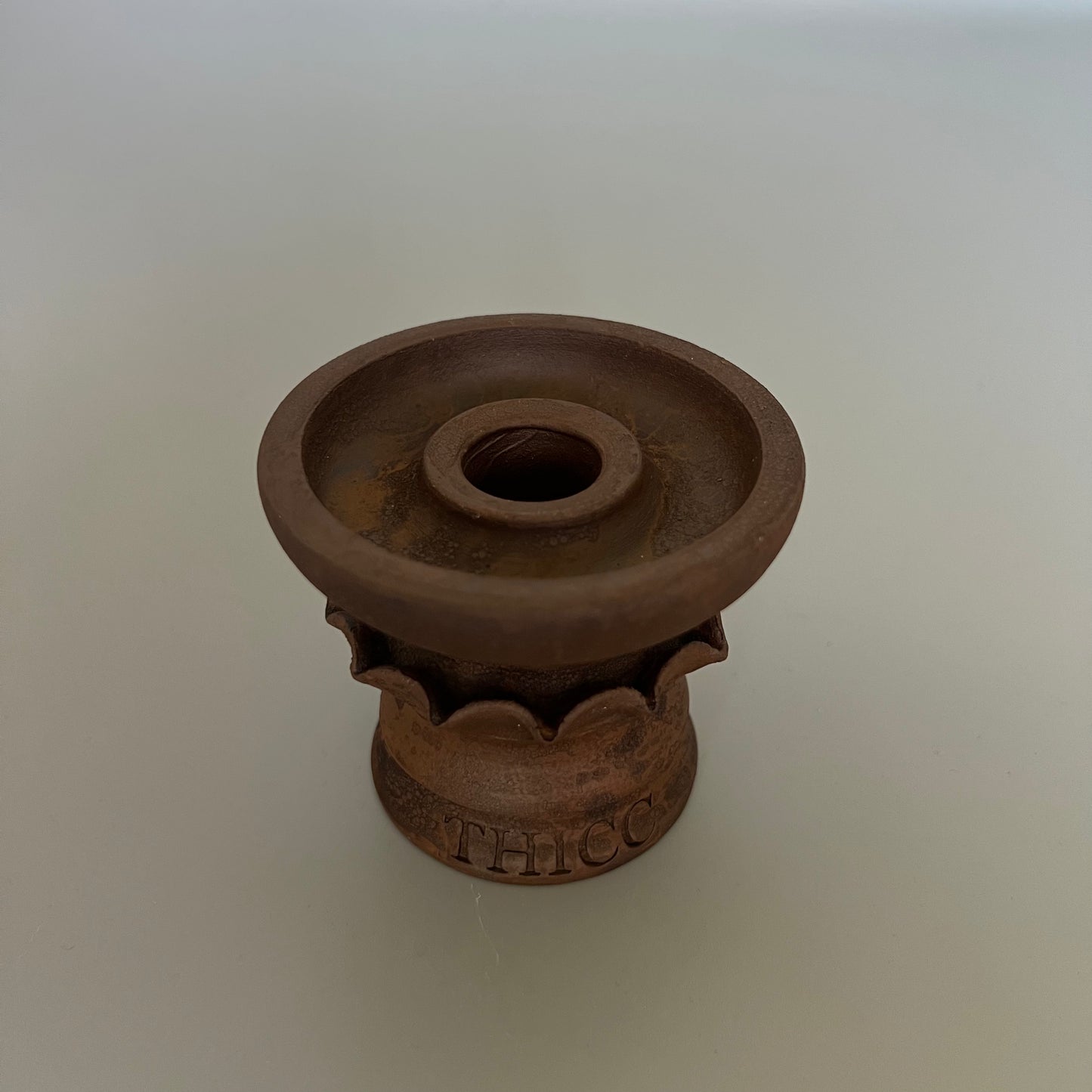 Thicc Phunnel Prototype A 赤土ミルク釉  -Thicc Bowl- シックボウル プロトタイプ-