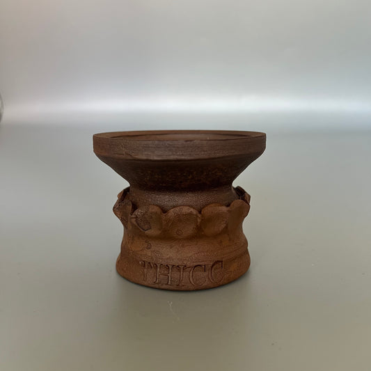 Thicc Phunnel Prototype A 赤土ミルク釉 -Thicc Bowl- シックボウル プロトタイプ-