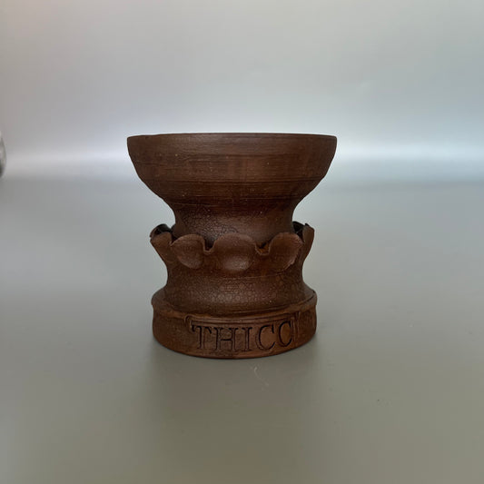 Thicc Phunnel Prototype A 赤土ミルク釉  -Thicc Bowl- シックボウル プロトタイプ-