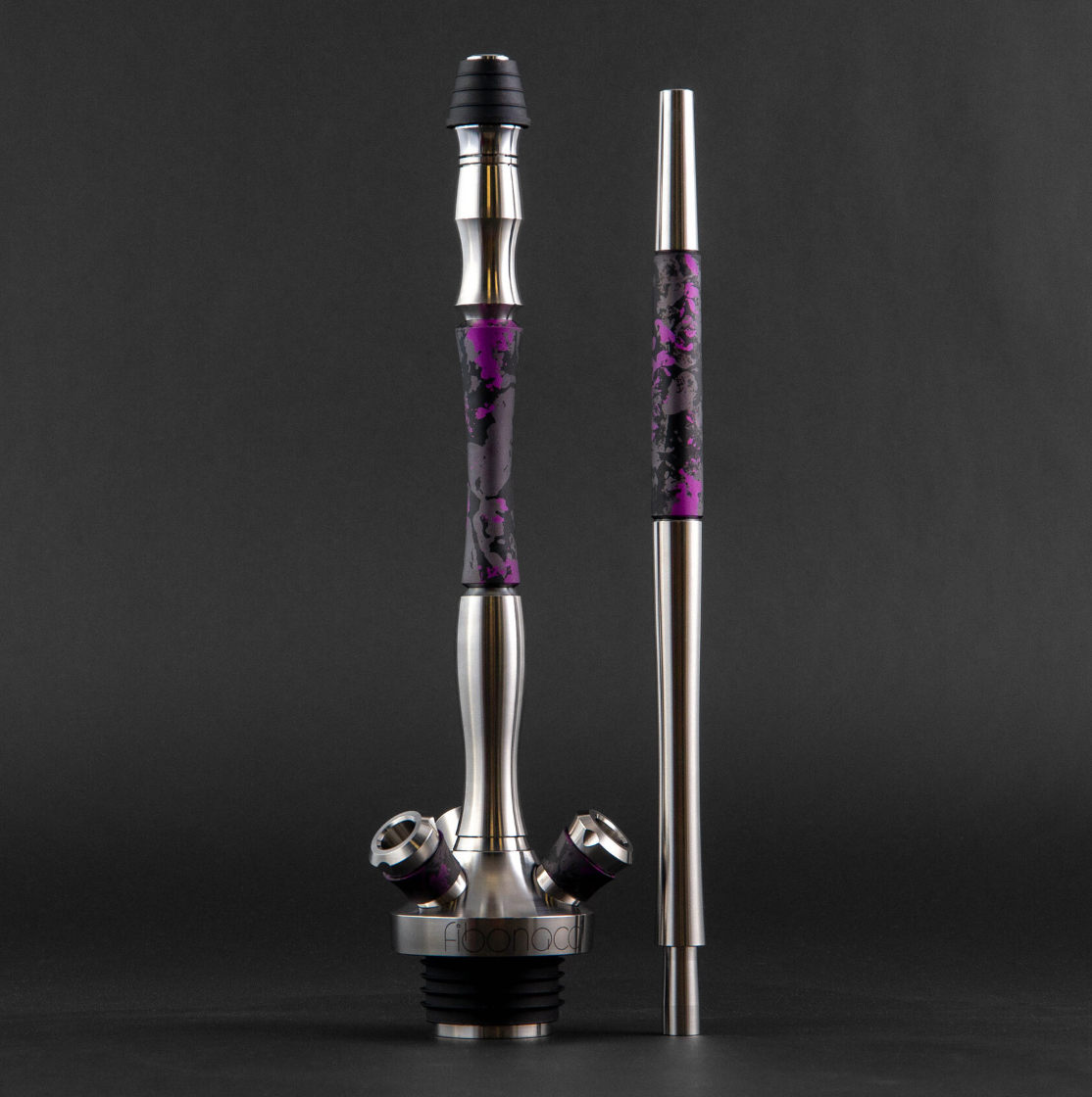 UNION HOOKAH Fibonacci Oxide Purple【8/25頃配送商品】