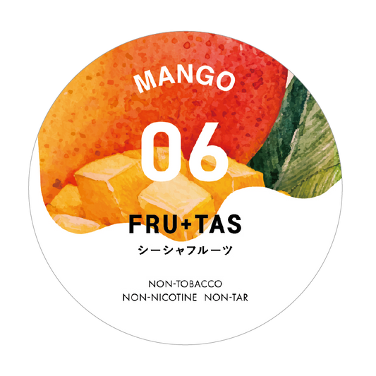 FRU+TAS(マンゴー)ノンニコチンシーシャフレーバー