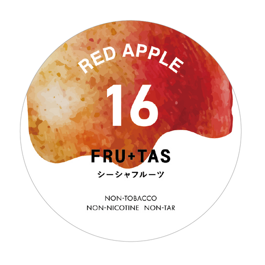 FRU+TAS(赤りんご)ノンニコチンシーシャフレーバー